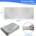 thumbnail image 2 of Ymokee 0.12" Double Bubble Reflective Insulation Roll 65.6ft x 3.94ft PE + Polyethylene, 2 of 9