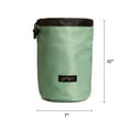 thumbnail image 4 of Jadyn Cosmetic Cinch Compact Travel Makeup Bag and Cosmetic Organizer (Sage Green), 4 of 5