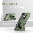 thumbnail image 3 of TYJKeJi Case with Holder Stander Kickstand Drop Resistant Shockproof Case For iPhone 16 (6.1inch), 3 of 7