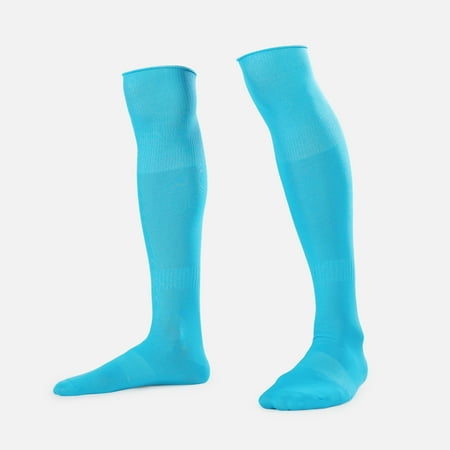 

Hue Sky Blue Over The Knee Sport Socks