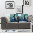 thumbnail image 2 of nygtbtfer Decorative Throw Pillow Case Square Linen Home Sofa Bedroom Livingroom Pillowcase White, 2 of 7
