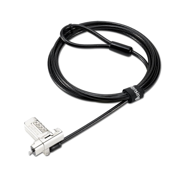 Candado para portátil Kensington Universal 3 en 1, cable de 1,8 m