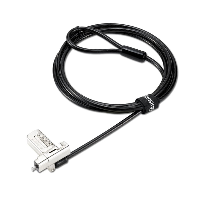 Candado para portátil Kensington Universal 3 en 1, cable de 1,8 m