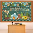 thumbnail image 1 of Set de tablones de anuncios con el tema Funrous Explore Adventure Camping, 1 of 6