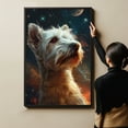 thumbnail image 6 of Glenofimaal Terrier Space Poster Wall Art Funny Dog - Glenofimaal Terrier Dog Canvas Wall Art For Bedroom Decor - Aesthetic Decor - Dog Wallpaper, 6 of 6