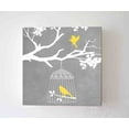 thumbnail image 1 of MuralMax Unique Birdcage Family Tree Canvas Wall Decor - Modern Artwork Gifts For Your Home - Mom, Dad, Grandma, Grandpa, memorable Birthday Presents - Color Gray 2 - Size-10X10, 1 of 1