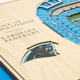 thumbnail image 2 of YouTheFan NFL Carolina Panthers 5 Layer Stadiumview Wall Art, 2 of 5