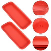 WORGEOUS 2pcs Rectangular Water Tray for Plants Reusable Plant Pots Saucers Indoor and Outdoor Planter Plates Drip Tray for Potted Plants
