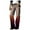 Red, variant on Cargo Pants Women Baggy, Women's Wide Leg Jeans Casual High Waisted Straight Stretch Denim Pants with Pockets Brown L