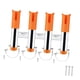 thumbnail image 1 of Soporte para caña de pescar, organizador de 4 tubos, soporte vertical, montaje lateral, para pesca naranja, 1 of 9