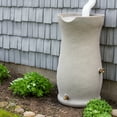 thumbnail image 3 of Good Ideas Impressions 50 Gal Corsican Rain Saver Barrel, 2 Spigots, Sandstone, 3 of 5