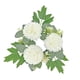 thumbnail image 4 of Corona de anillo de vela de pilar, corona verde, , minicorona, candelabro de pilar para fiesta de pilares, linterna, Halloween Blanco, 4 of 9