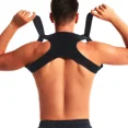 thumbnail image 4 of Men Adjustable Back Posture Corrector Shapewear Correction Belt Shoulder Correction Brace Straps Back Support Body Shaper Belts L, 4 of 6