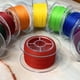 thumbnail image 4 of Nvzi Hilo para abalorios de pulsera, hilo para abalorios trenzado de 0,2 mm, cordón de nudo chino para pulseras de la amistad, llaveros, cordones, A31, 4 of 5