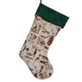 thumbnail image 2 of y Golfing Quilted Christmas Stocking, 2 of 5