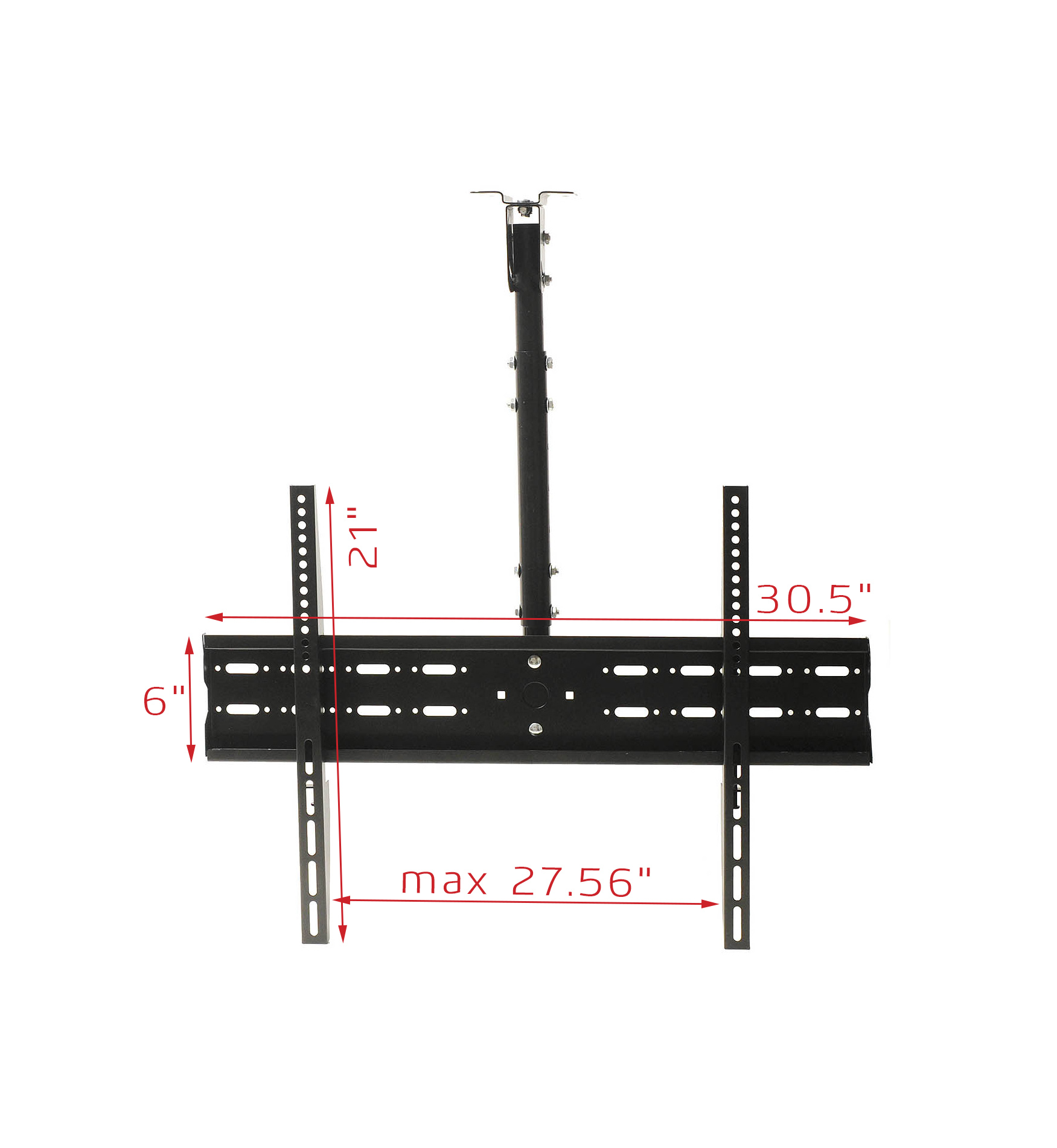 Full Motion Ceiling Mount Bracket LCD LED TV Flat Panel Plasma Swivel