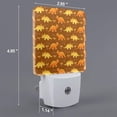 thumbnail image 2 of Honeii Dinosaurs and Leaves Print LED Night Light with Light Sensor, Night Lights Plug Into Wall,Ideal for Bedrooms and Hallways-UK, 2 of 7