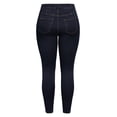 thumbnail image 2 of City Chic Women's Plus Size Harley Sexy Corset Skinny Jeans - Dark Denim, 2 of 5