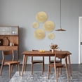 thumbnail image 5 of OUNONA  5 Pcs Macrame Wall Hanging Home Decorations for Living Room Gold, 5 of 8