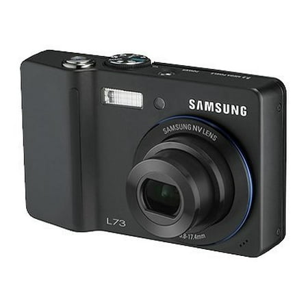 Samsung L73 - Digital camera - compact - 7.2 MP - 3x optical zoom - black