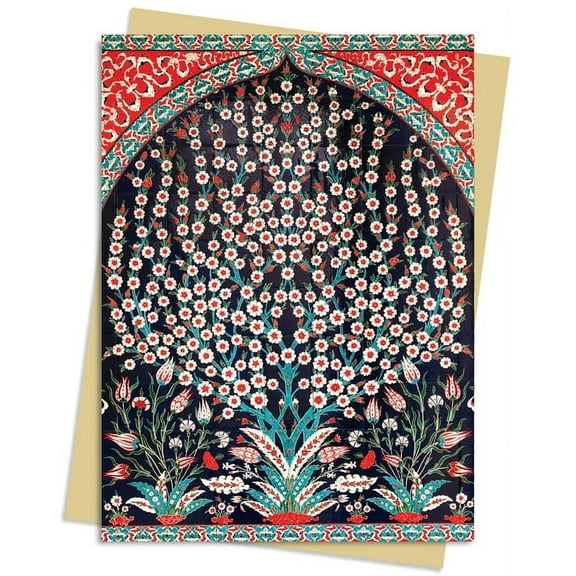 Greeting Cards: Turkish Wall Tiles Greeting Card Pack : Pack of 6 (Cards)