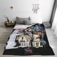 thumbnail image 5 of Beetlejuice-Horror-Movie Blanket Soft Warm Flannel Throw Blanket Cover for Bed Living room Picnic Travel Home Couch, 5 of 5