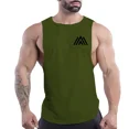 thumbnail image 5 of Ropa para hombre, camiseta sin mangas de secado rápido para baloncesto al aire libre para las cuatro estaciones, camiseta sin mangas para gimnasio, camiseta deportiva Y2k transpirable para ocio, camis, 5 of 5