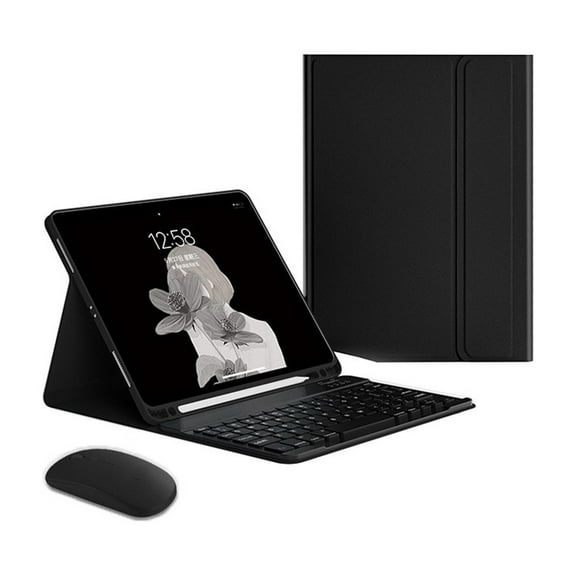 XZAMB Keyboard and Mouse Case compatible with Galaxy Tab S8 12.4 Sm-x800 Ñ