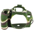 thumbnail image 1 of Digital Camera Housing Protective Cover AntiScratch Silicone Shell for Canon 850D(Camouflage ), 1 of 4