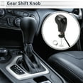 thumbnail image 2 of Perilla de cambio de marchas automática Unique Bargains para Skoda Octavia MK3 2013-2019, plástico de cuero sintético negro, 2 of 7