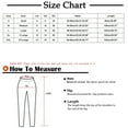 thumbnail image 2 of QUYUON Women Work Pants Clearance High Waist Wide-Leg Pants Overalls Wide Leg Lounge Pants Women Full Length Pant Leg Workwear Style P3517 Coffee S, 2 of 5
