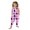 Light Purple, variant on HNMKIU Girls Romper Jumpsuit Summer Casual Sleeveless Cartoon Print Loose Fit Toddler Outfit Halloween Theme Kids Daily Wear Playwear Clothes Light Purple - 7-8Years