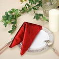 thumbnail image 3 of BalsaCircle 50 Pieces 20" x 20" Wine Premium Velvet Napkins Home, 3 of 7