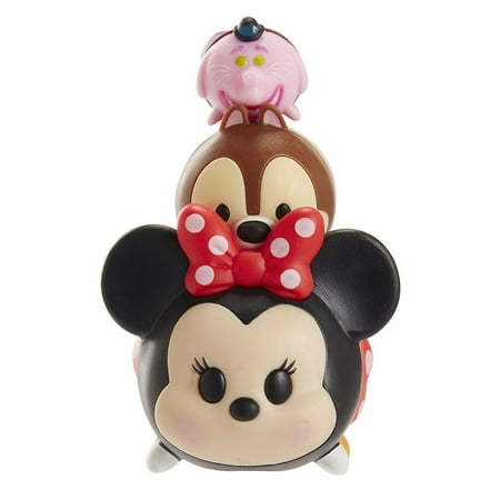 3-Pack Figures: Minnie/Chip/Bing Bong, Now you can collect, stack and display a mash-up of all your favorite Disney characters in a totally new, whimsical scale By Tsum Tsum Ship from