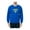 Blue - royal, variant on DOPE Mens The Milan Sweatshirt, Yellow, Large