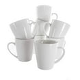 thumbnail image 2 of Elama EL-AMIE 12 oz Amie Porcelain Mug Set, White - 8 Piece, 2 of 4