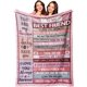 thumbnail image 1 of LHSHID Long Distance Friendship Gifts for Women Friends Gifts for Best Friends Women Best Friend Birthday Gifts for Women Friendship Unique Christmas Birthday BFF Bestie Gifts Blanket 30"x40", 1 of 7