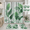 Plantain Leaves, variant on Inhousolu 4-Piece Shower Curtain Set with Bathroom Rugs, Water-Repellent Shower Curtain, Non-Slip Bath Mat, Toilet Lid Cover, U-Shaped Toilet Rug, 12 Hooks, 72 x 72 Inch, Plantain Leaves