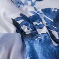 thumbnail image 2 of Koniroom 8Pcs Blue White Watercolor Floral Bedding Comforter Set Queen Size, Reversible Soft Microfiber Bed In a Bag with Pillowcases Shams Sheets, 2 of 8