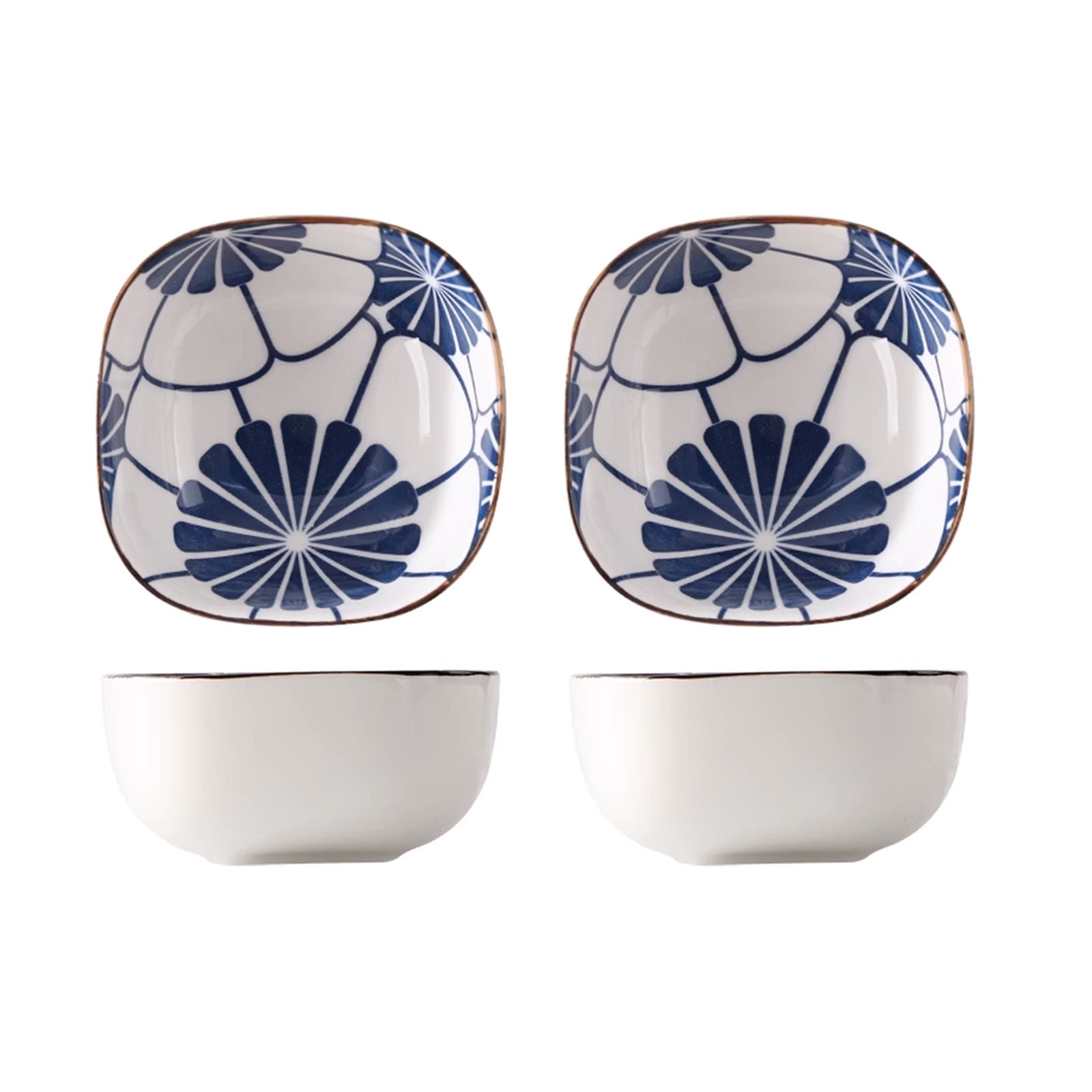 Haifle/Sushi Soy Sauce Dish, Sauce Dishes, Ceramic Dipping Bowls, Small Dipping Sauce BowlsQiu