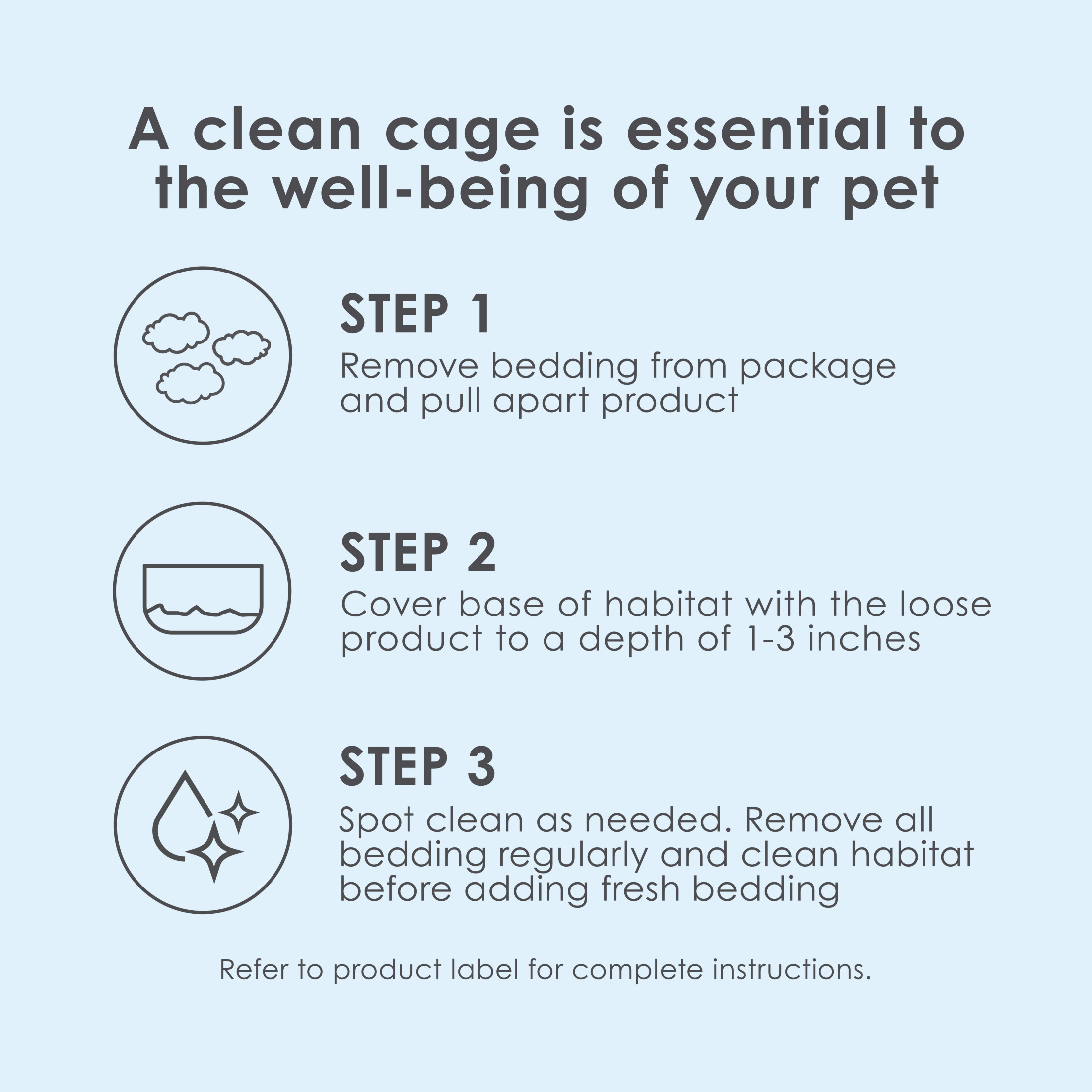 Kaytee Clean & Cozy White Small Animal Pet Bedding, 49.2L photo 6