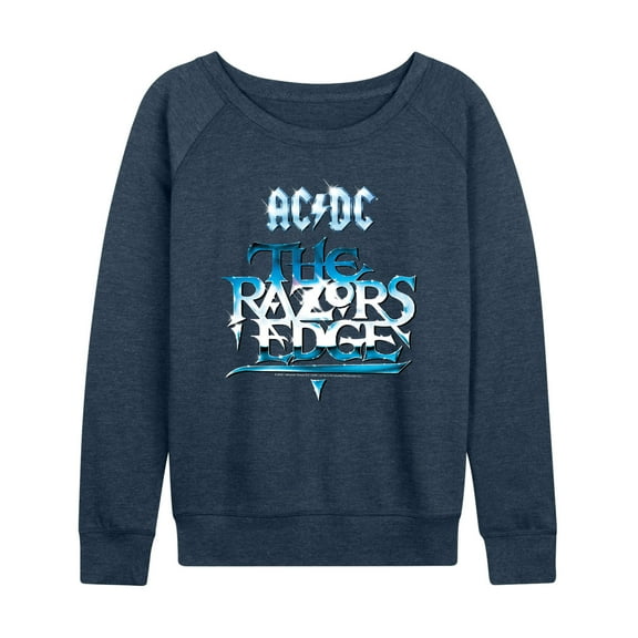 ACDC - Razors Edge Album - Women's French Terry Long Sleeve Shirt