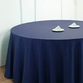 thumbnail image 3 of BalsaCircle Patriotic Veterans Day 6 Pieces 132" Navy Blue Round Tablecloths 4th of July Independence Day, 3 of 7