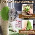 thumbnail image 3 of Cat Scratching Post es Small Cat Tree Tower with Two Cat Hammock Double Cat Hammock with Cat Toy Wooden Interactive Cat Condo for Kitten and Adults Cat, 3 of 6