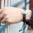 thumbnail image 5 of SUSHANG Genuine Leather Woven Bracelet Bracelet Ying Women Wristband Men Bracelets, 5 of 6