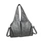 thumbnail image 3 of Bolso de hombro de piel sintética, moderno y elegante, para mujer, ideal para el trabajo y la universidad. Gris, 3 of 9