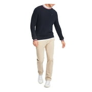 TOMMY HILFIGER Mens Navy Long Sleeve Crew Neck Knit Pullover Sweater XXL
