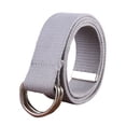 thumbnail image 1 of Jumpingount Cinturón de cintura para hombres y mujeres, reemplazo exquisito, fácil de combinar, antioxidante, recortable, transpirable, pantalones cortos, Cinturones gris claro, 1 of 6