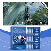 Car Windshield Washer Fluid Concentrate Tablets Solid Windshield Effervescent Wiper Tablet for Car Room Kitchen Window Glass Cleaning