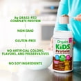 thumbnail image 6 of Orgain Kids Dairy Protein Powder Shake Mix, Chocolate Brownie, 16.2 oz, 6 of 8